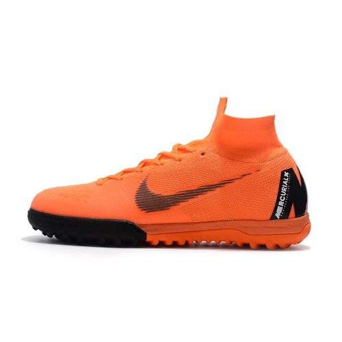 Nike Mercurial SuperflyX 6 Elite TF fodboldstøvler til børn - Orange Sort_10.jpg